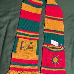 Colorful Knit RA Sun God Scarf